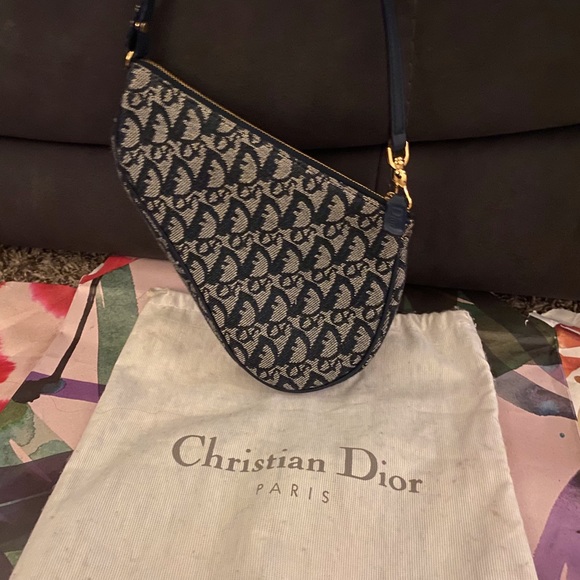 Dior Handbags - Christian Dior mini  saddle bag